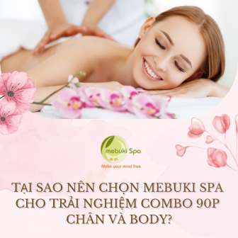 Mebuki Spa cung cấp dịch vụ massage chuyên nghiệp và đa dạng