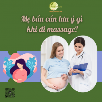 Dịch vụ massage mẹ bầu tại Mebuki Spa